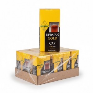 Derman Gold Çay 1000 gr 12'li Koli